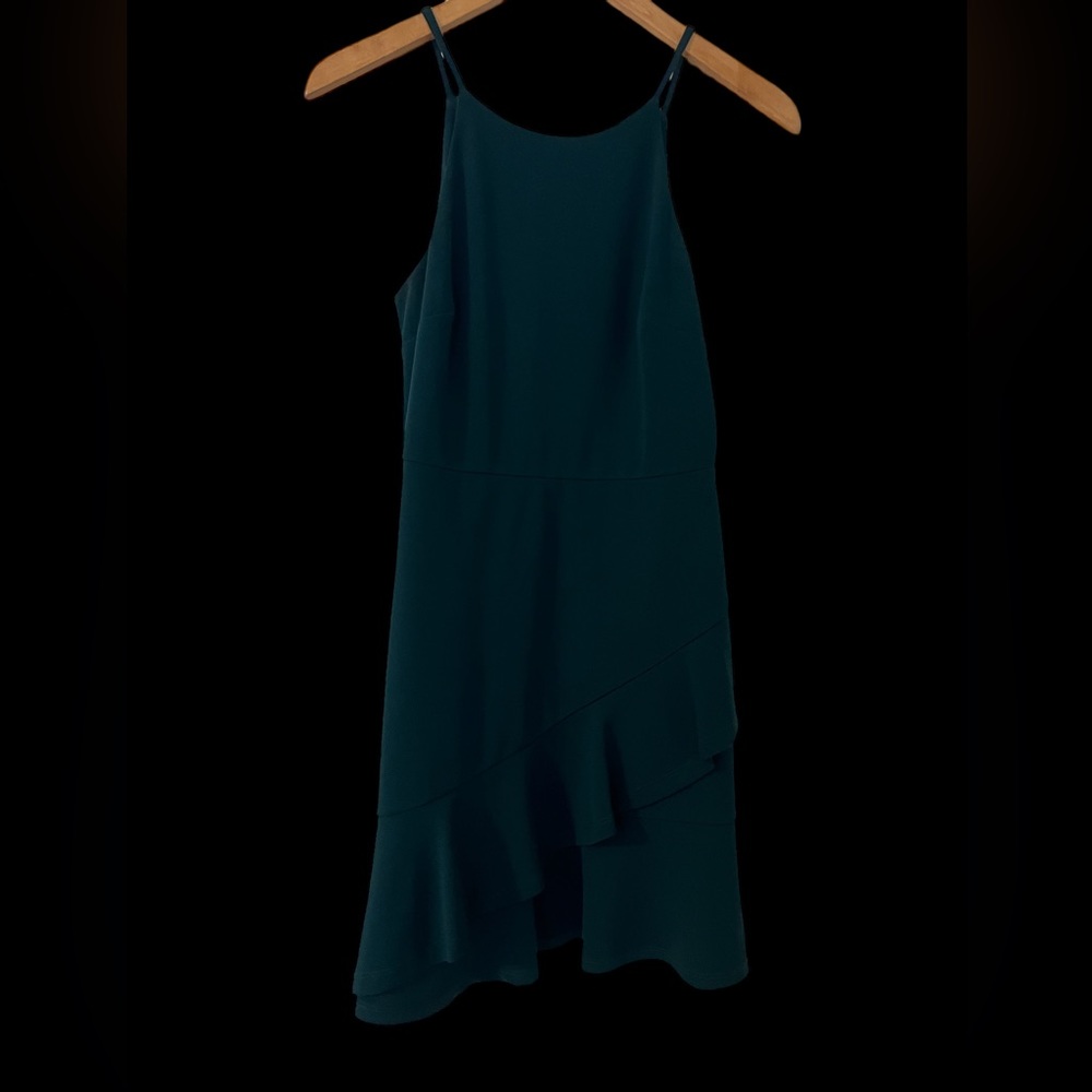 City Studio Forest Green Dress